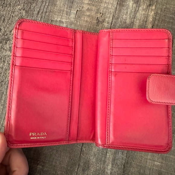 Prada Hot Pink Wallet - Picture 5 of 11
